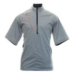 Sunice Sullivan Zephal Flextech Waterproof Ultra-Stretch Short Sleeve Pullover -Golf Bag Sales sunice sullivan zephal flextech waterproof ultra stretch short sleeve jacket magnesium outrageous orange 01 05411.1636983213