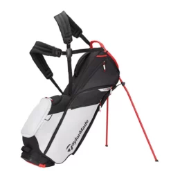 TaylorMade FlexTech Lite Stand Bag -Golf Bag Sales taylormade flextech lite stand bag gray cool red 01 00151.1645541525