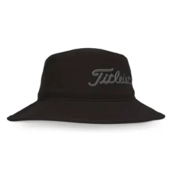 Titleist Players StaDry Bucket Hat -Golf Bag Sales titleist players stadry bucket hat black charcoal 02 33851.1676593555