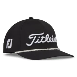 Titleist Tour Rope Hat -Golf Bag Sales titleist tour rope hat black white 02 62329.1676598345