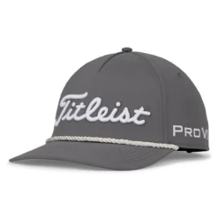 Titleist Tour Rope Hat -Golf Bag Sales titleist tour rope hat charcoal white 01 83437.1676598308