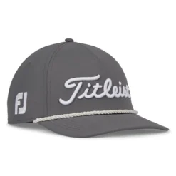 Titleist Tour Rope Hat -Golf Bag Sales titleist tour rope hat charcoal white 02 34454.1676593567