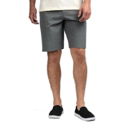 Travis Mathew Beck Shorts 17 Travis Mathew Beck Shorts -Golf Bag Sales travis mathew beck short charcoal 01 18978.1632513504