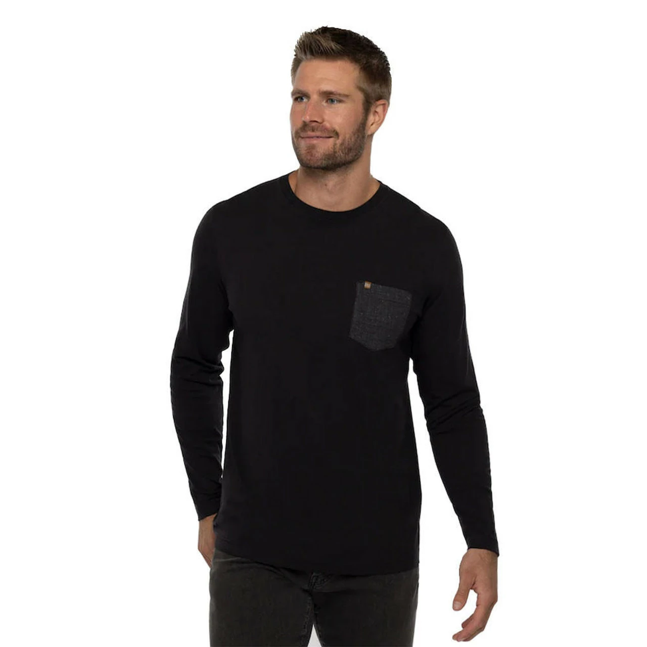 Travis Mathew Beers And Cheers Long Sleeve Tee 1 Travis Mathew Beers And Cheers Long Sleeve Tee