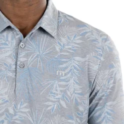 Travis Mathew Patio Time Polo -Golf Bag Sales travis mathew patio time polo heather medium grey 02 60545.1676598781