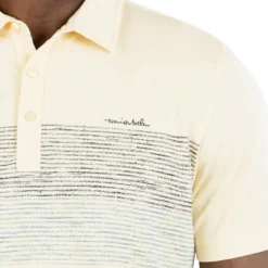 Travis Mathew Salt Sand Polo 6 Travis Mathew Salt Sand Polo -Golf Bag Sales travis mathew salt sand polo heather sunlight 03 56121.1673905182