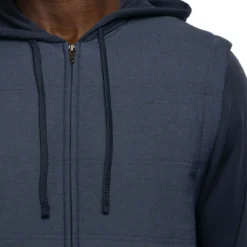 Travis Mathew Scavenger Jacket -Golf Bag Sales travis mathew scavenger full zip hoodie heather navy 02 39296.1676598172