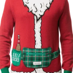 Travis Mathew St. Nick Sweater 7 Travis Mathew St. Nick Sweater -Golf Bag Sales travis mathew st nick sweater red 04 86381.1638892840