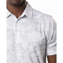 Travis Mathew Stay On Target Polo -Golf Bag Sales travis mathew stay on target polo white 04 71823.1645640619