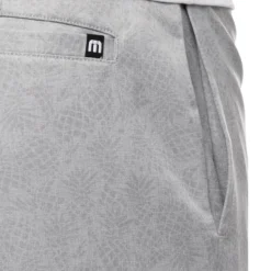Travis Mathew Turtle Bay Shorts -Golf Bag Sales travis mathew turtle bay short heather sleet 04 48203.1659042492