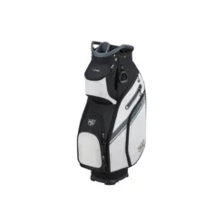 Wilson Staff EXO II Cart Bag -Golf Bag Sales wilson staff exo ii cart bag black white grey 01 03938.1646170031