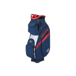 Wilson Staff EXO II Cart Bag -Golf Bag Sales wilson staff exo ii cart bag navy white red 01 65266.1646170031