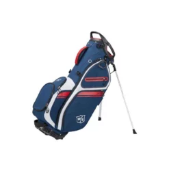 Wilson Staff EXO II Stand Bag -Golf Bag Sales wilson staff exo ii stand bag navy white red 01 00922.1646169511